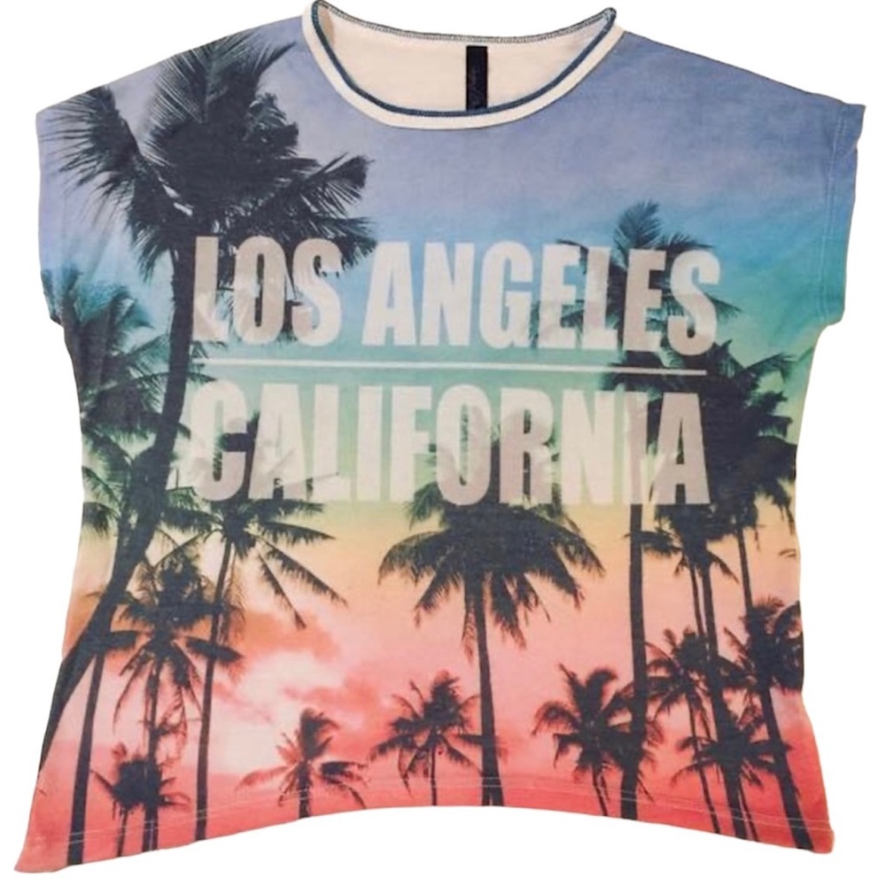 LOS ANGELES CALIFORNIA graphic tee (Size 7/8)